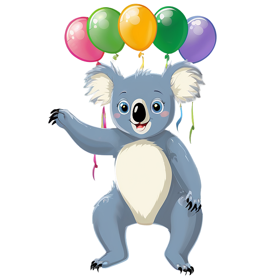 Koala Birthday Party Png 53 PNG Image