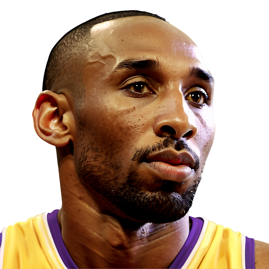 Kobe Bryant Tribute Art Png Yqn58 PNG Image