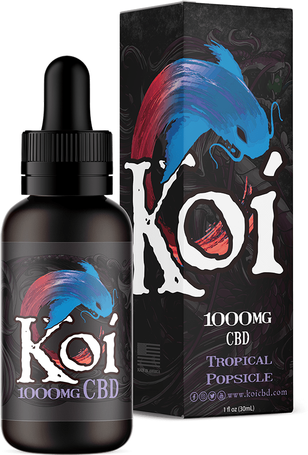 Koi C B D Tropical Popsicle1000mg PNG Image