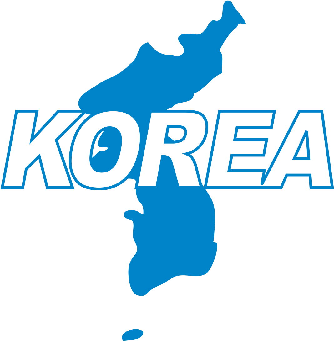 Korea Map Graphic PNG Image