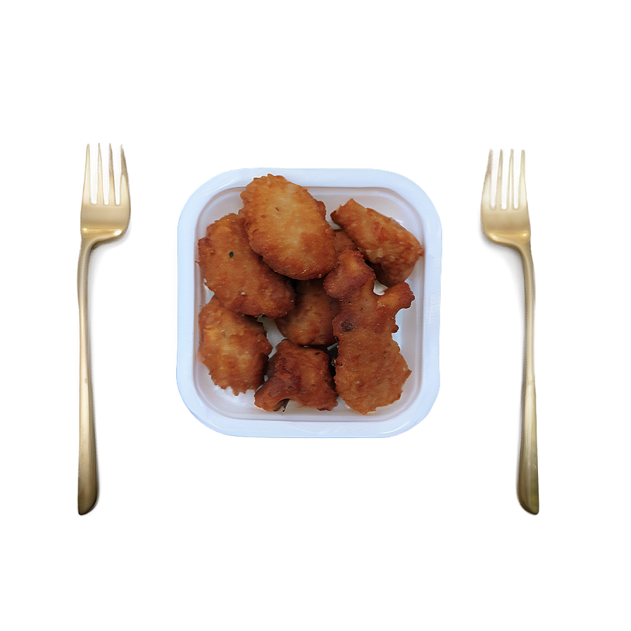 Korean Bbq Chicken Nuggets Png Dxm PNG Image