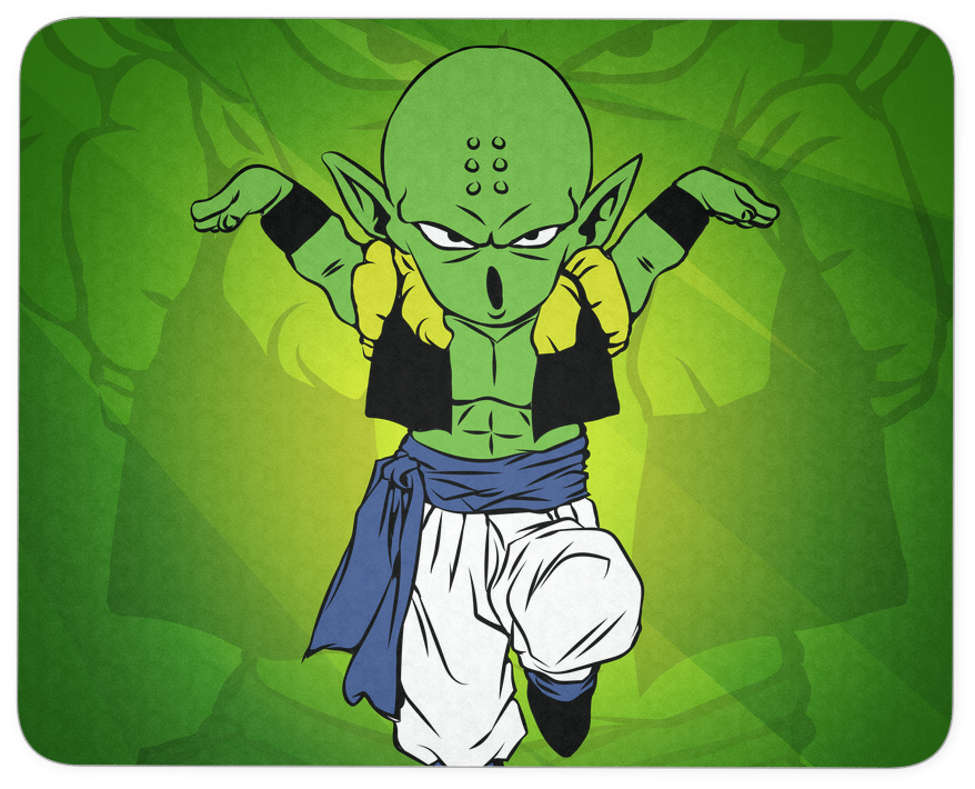 Krillin Power Stance Illustration PNG Image