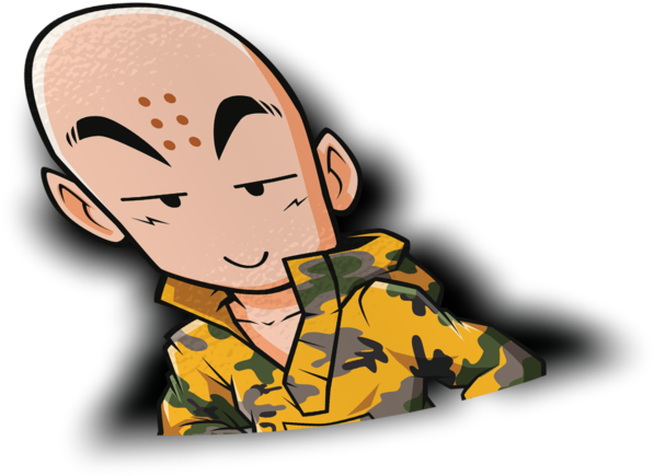 Krillinin Camouflage Jacket PNG Image