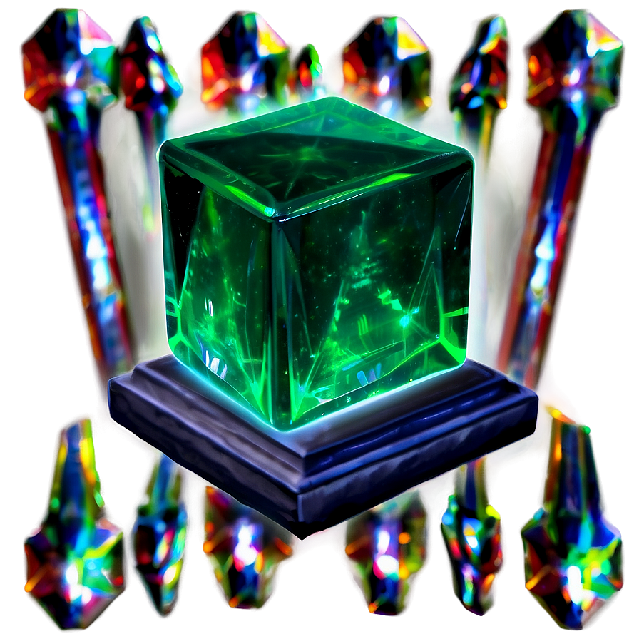 Kryptonite Crystal Png 8 PNG Image