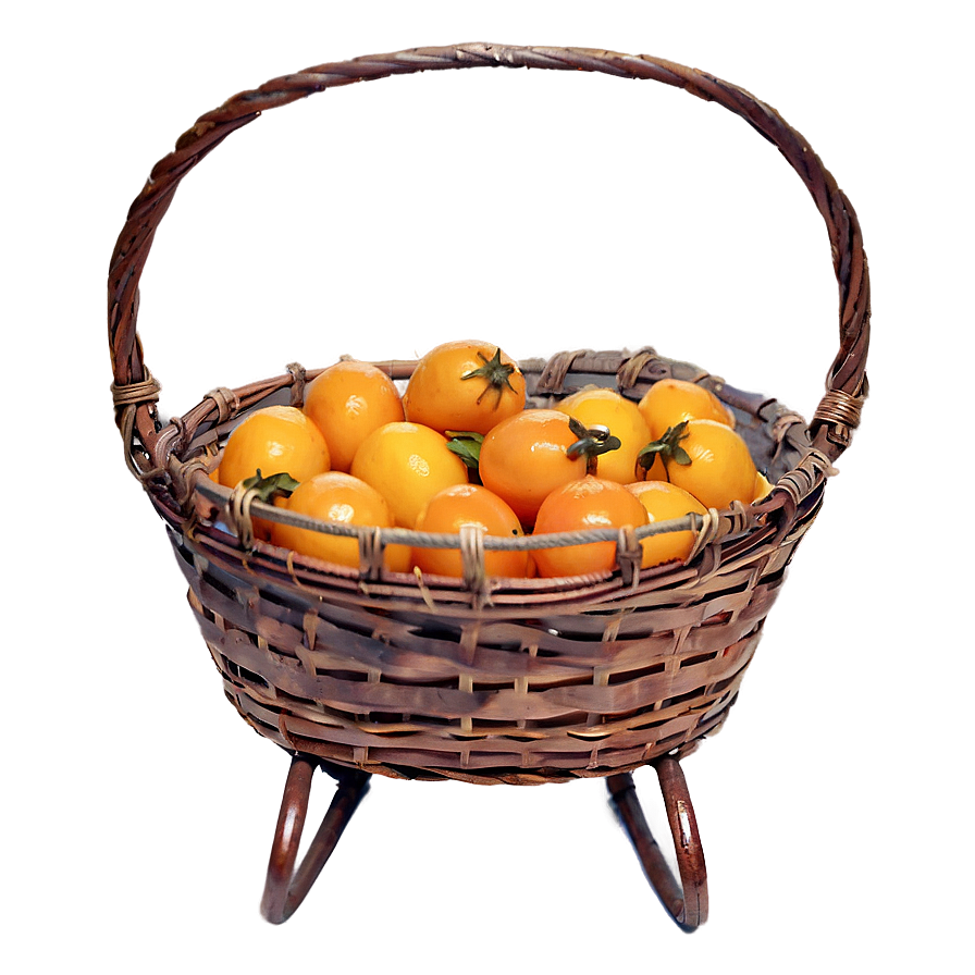 Kumquat Basket Png 06252024 PNG Image