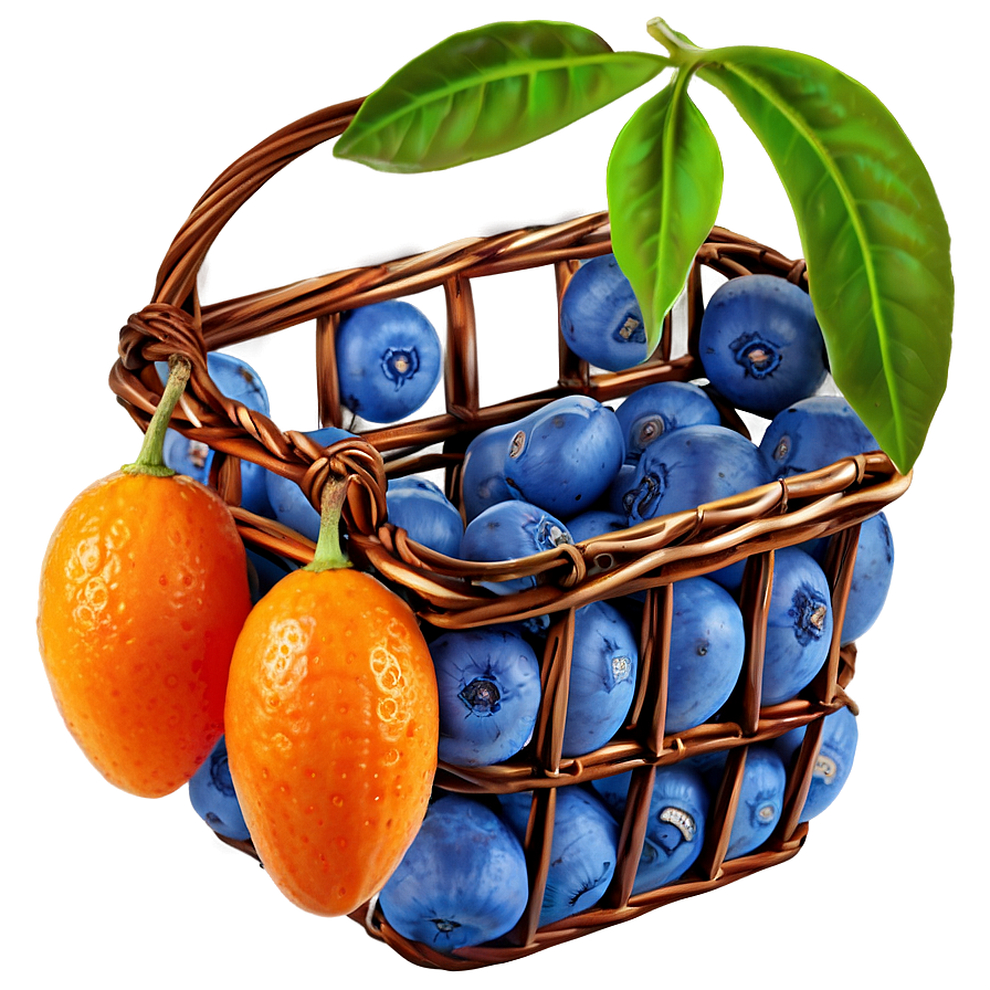 Kumquat Basket Png Lia PNG Image