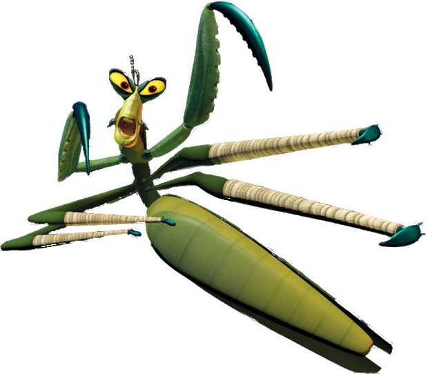 Kung Fu Panda Mantis Character PNG Image