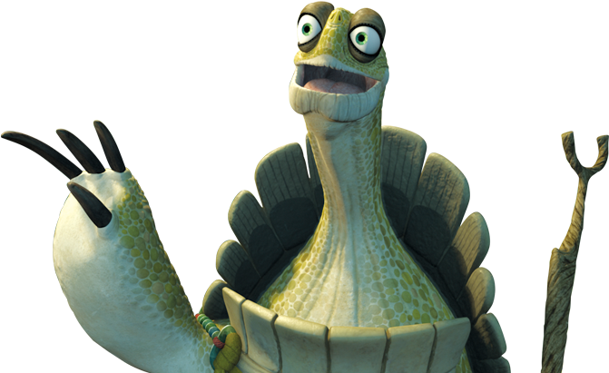 Kung Fu Panda Master Oogway Character Portrait PNG Image