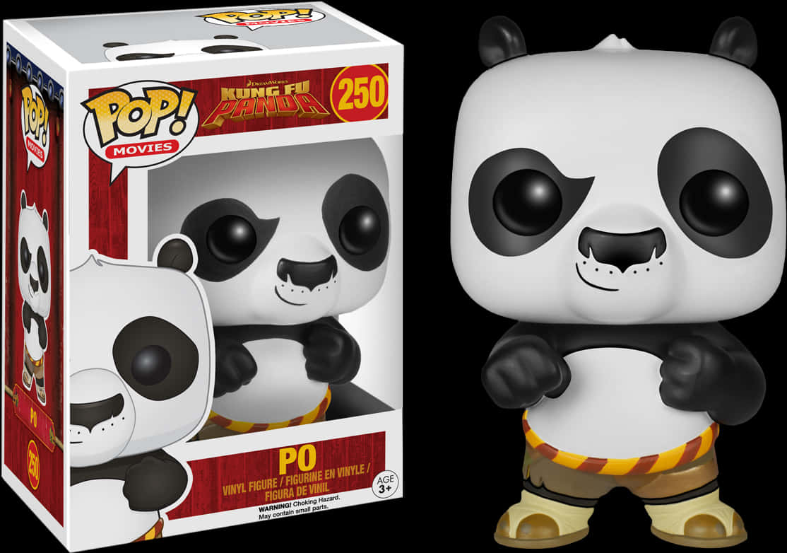 Kung Fu Panda P O P Figure PNG Image