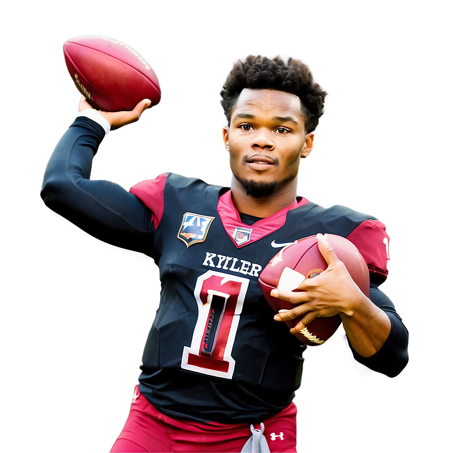 Kyler Murray Quarterback Throw Png Wjm PNG Image