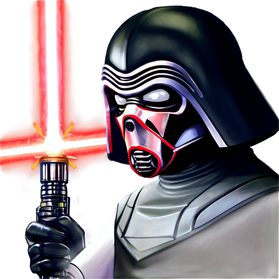 Kylo Ren Lightsaber Png Aby21 PNG Image