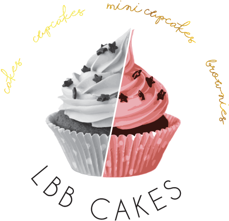 L B B Cakes Logo PNG Image