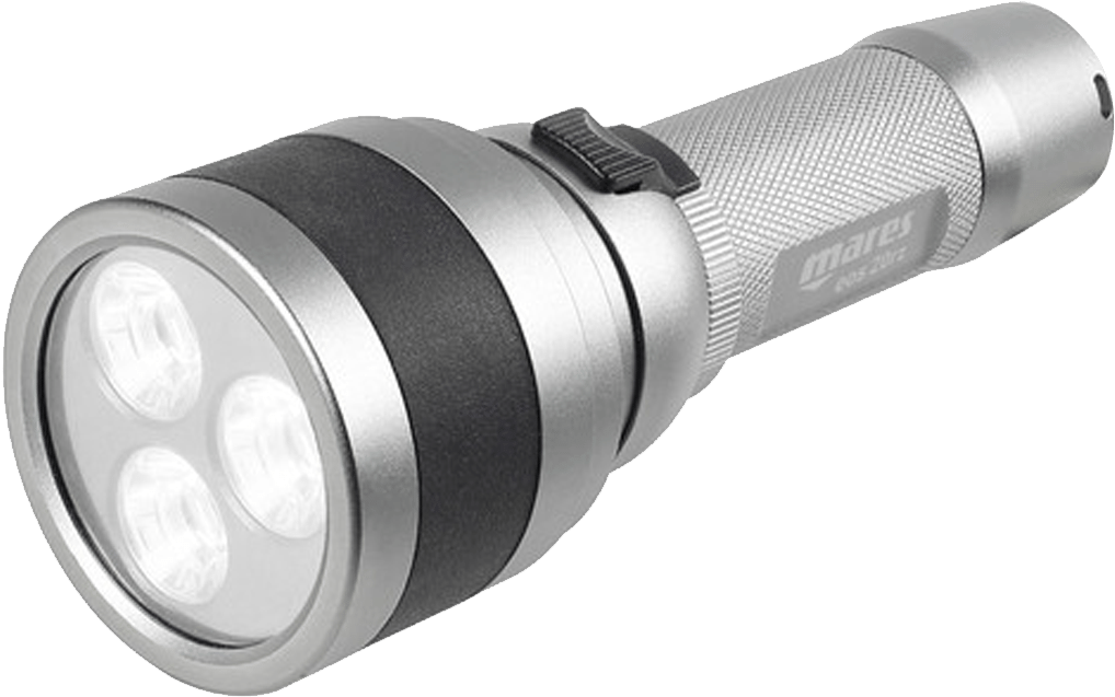 L E D Flashlight Multiple Lenses PNG Image