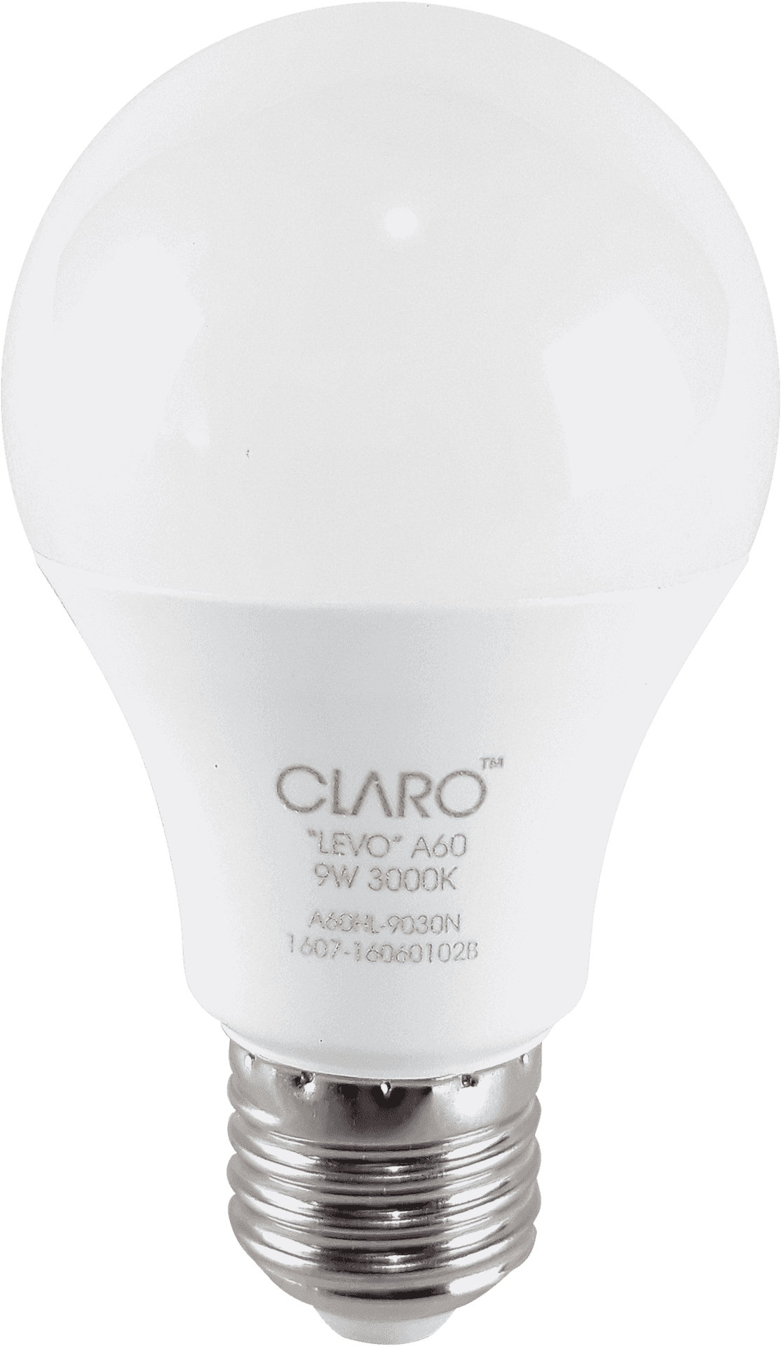 L E D Light Bulb Claro9 W PNG Image