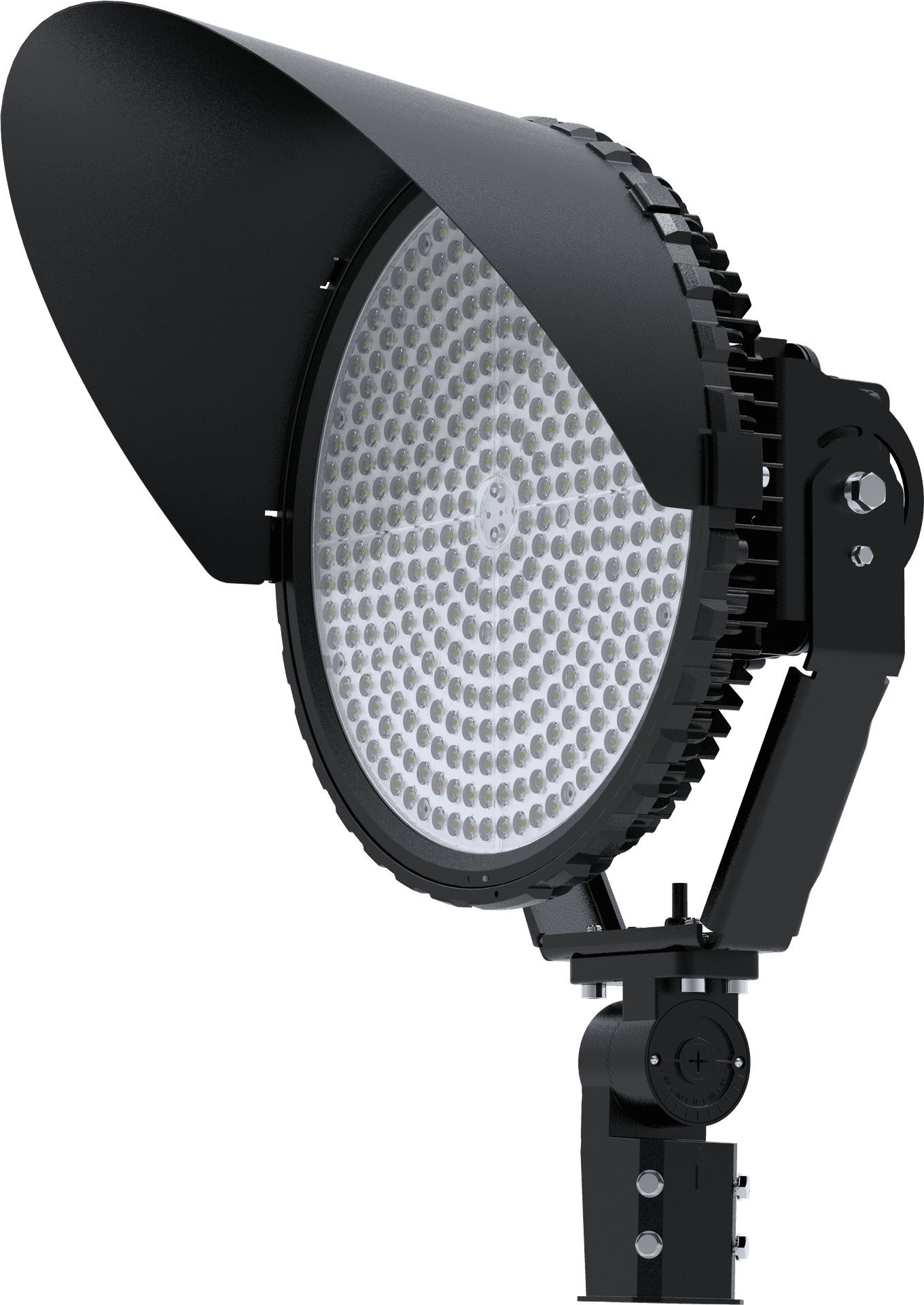 L E D Stadium Light Fixture PNG Image