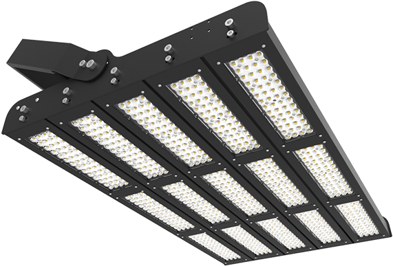 L E D Stadium Lighting Fixture PNG Image