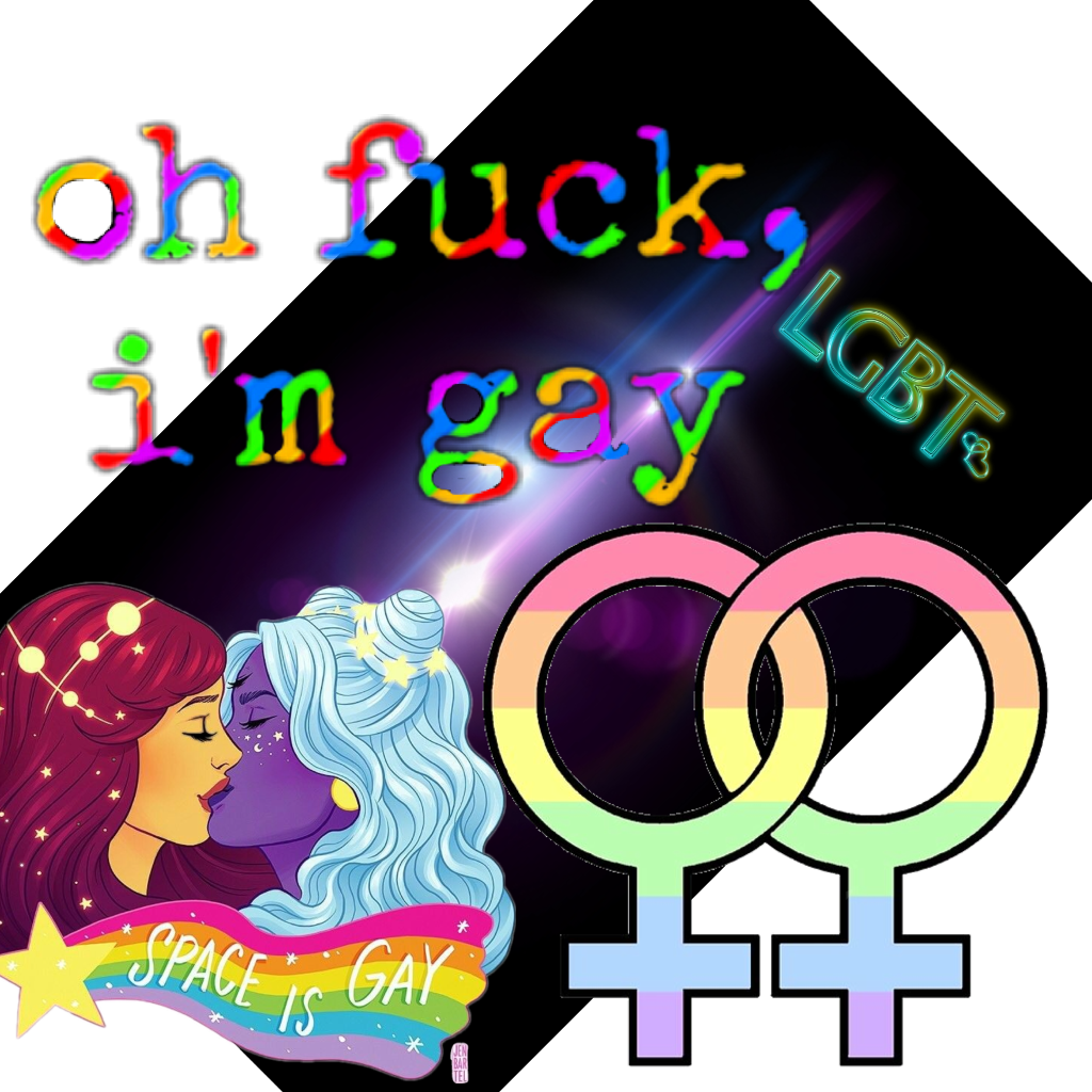 L G B T Pride Loveand Space PNG Image