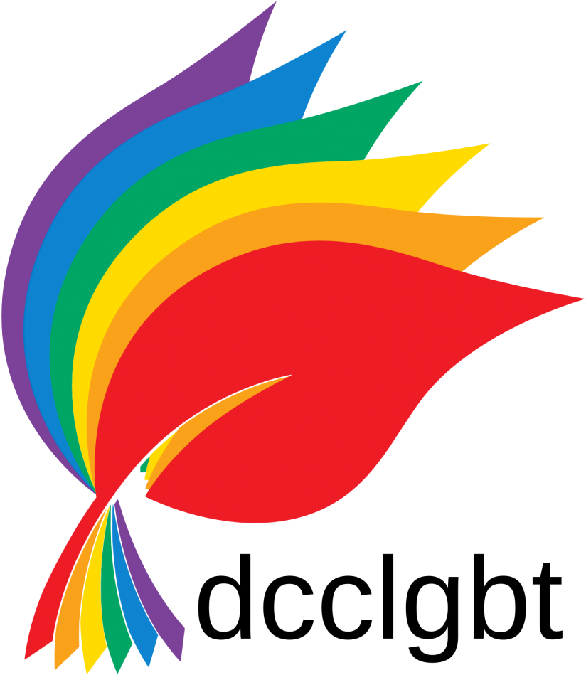 L G B T Rainbow Feather Logo PNG Image