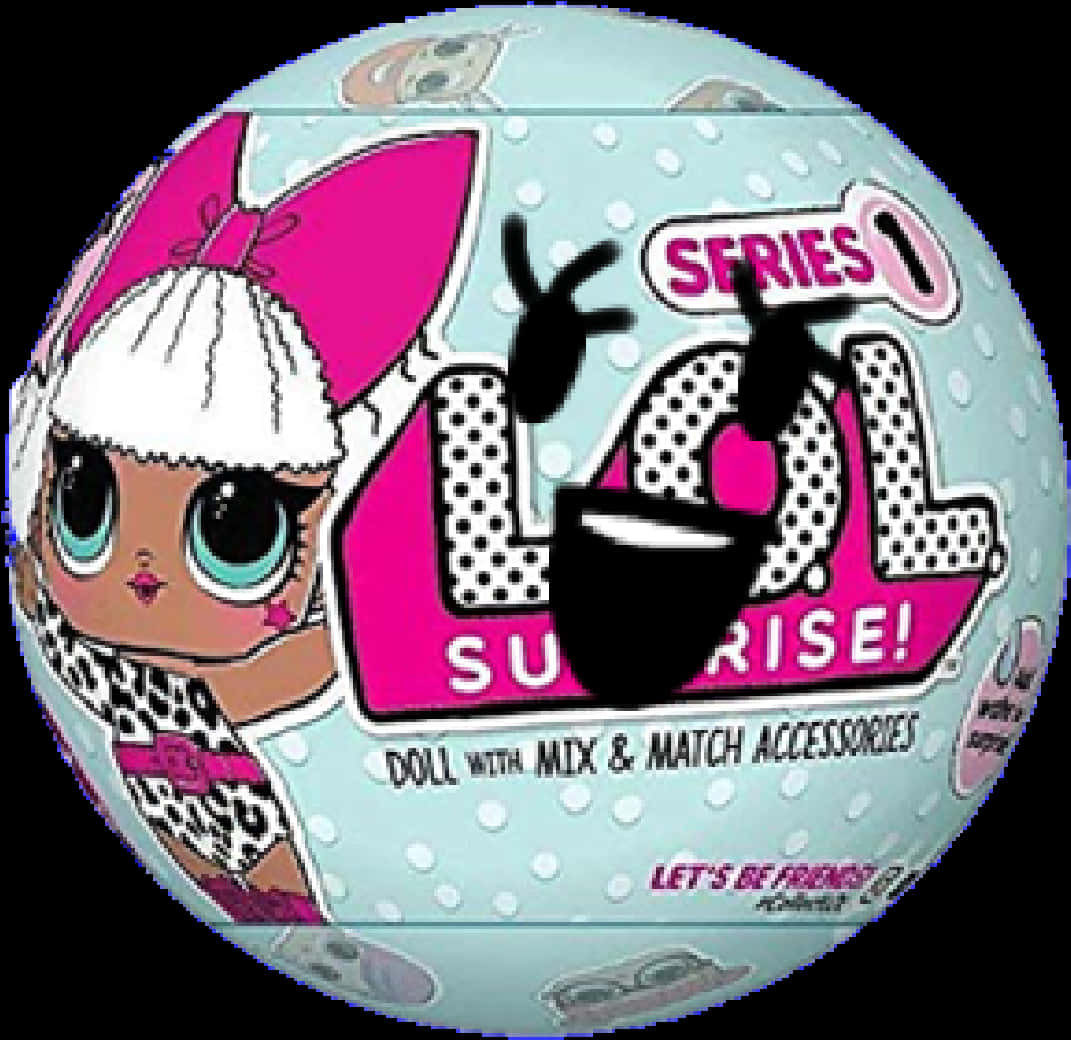 L O L Surprise Doll Series1 Packaging PNG Image