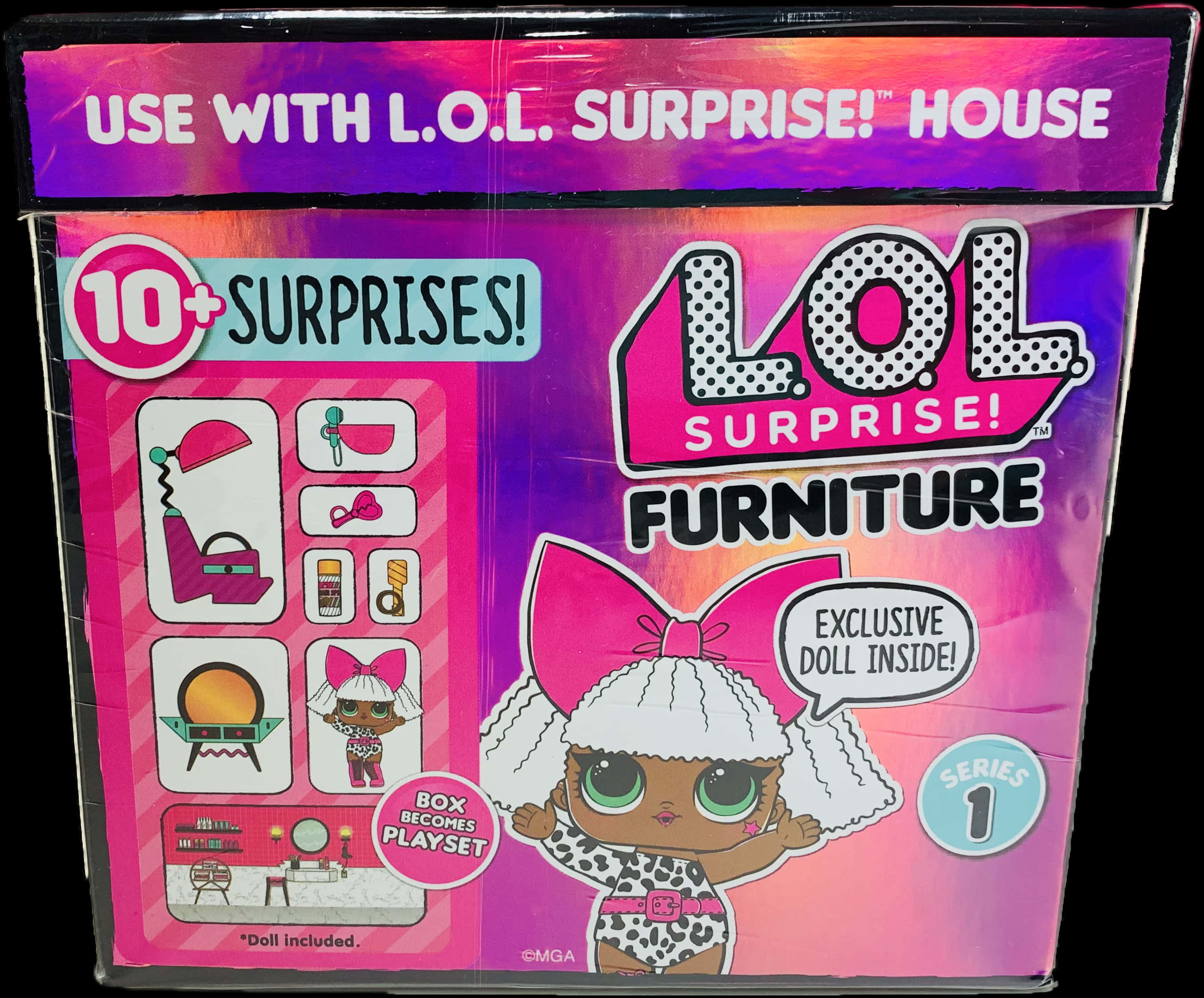 L O L Surprise Furniture Pack Series1 PNG Image