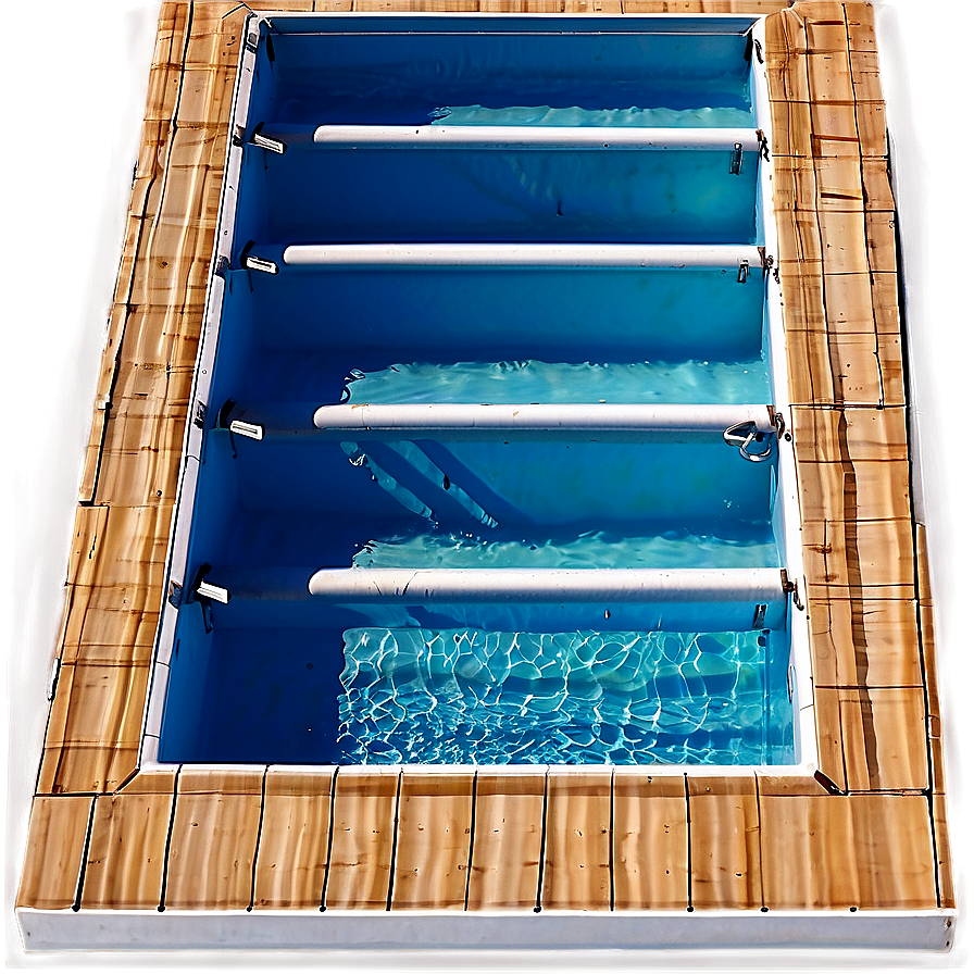 L-shaped Swimming Pool Png Wlw PNG Image