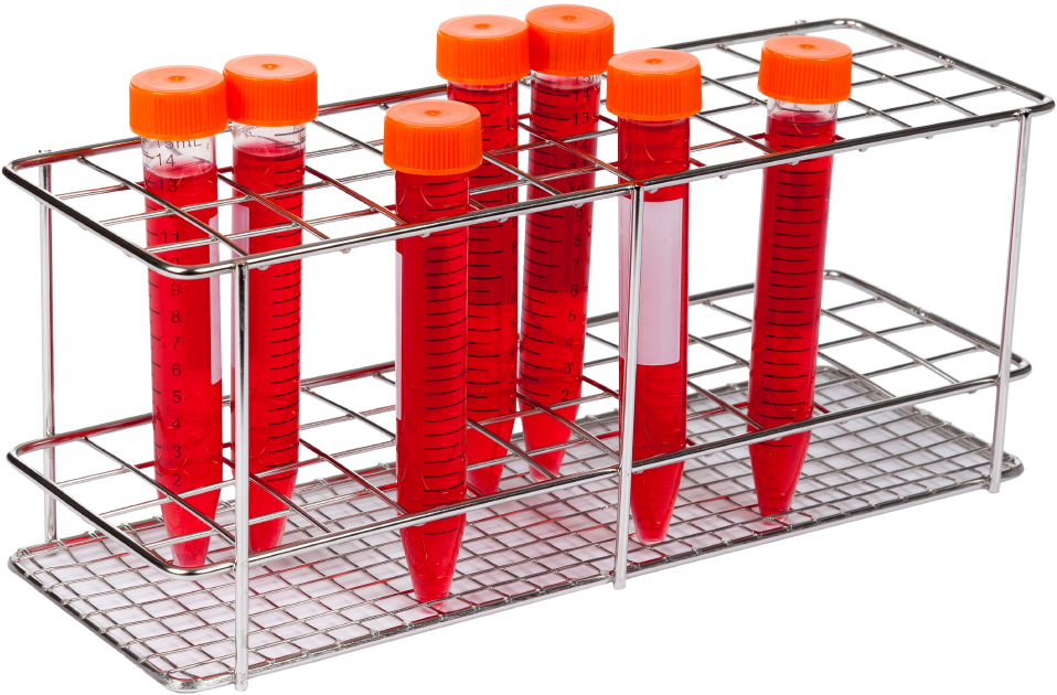 Laboratory Falcon Tubesin Rack PNG Image