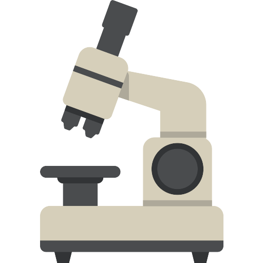 Laboratory Microscope Icon PNG Image