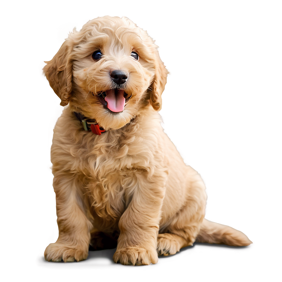 Labradoodle Puppy Yawn Png Luo84 PNG Image