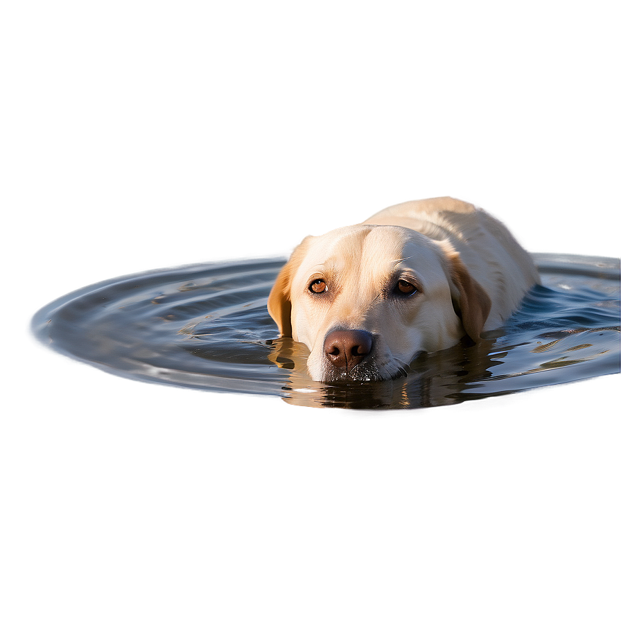 Labrador In Water Png 06232024 PNG Image