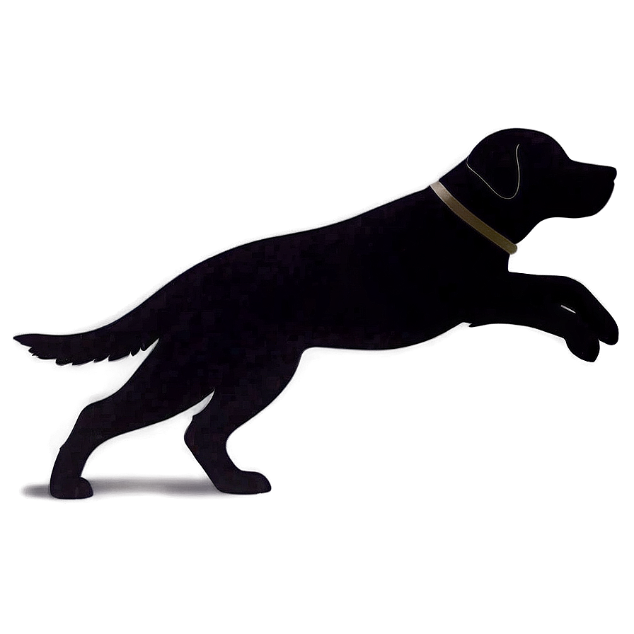 Labrador Silhouette Png Eis PNG Image