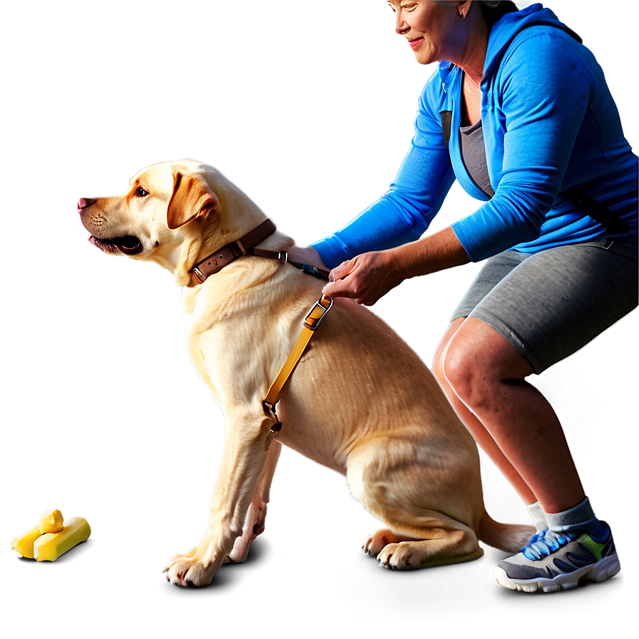 Labrador Training Png Jkl PNG Image