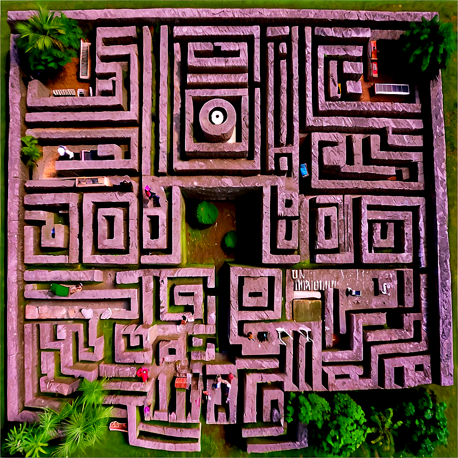 Labyrinth Aerial View Png 21 PNG Image