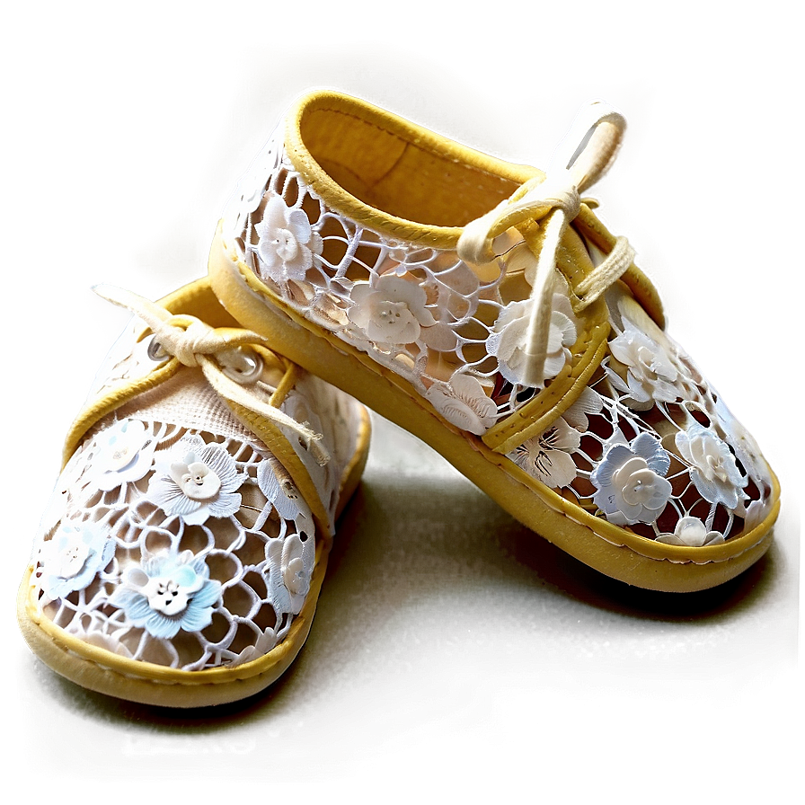 Lace Baby Shoes Png Pku6 PNG Image