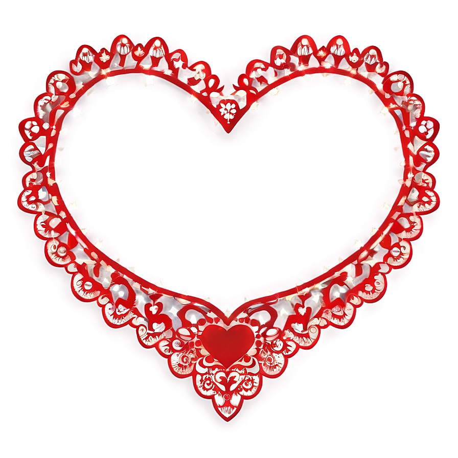 Lace Heart Clipart Png Twj PNG Image