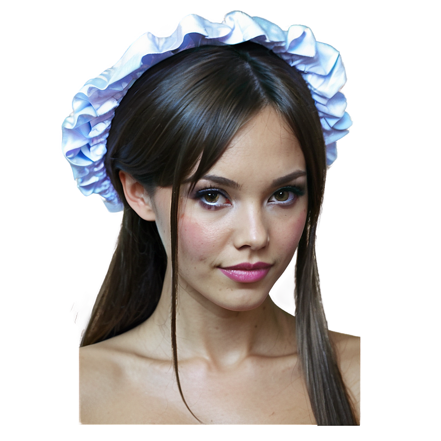 Lace Trim Maid Hat Png Sir PNG Image