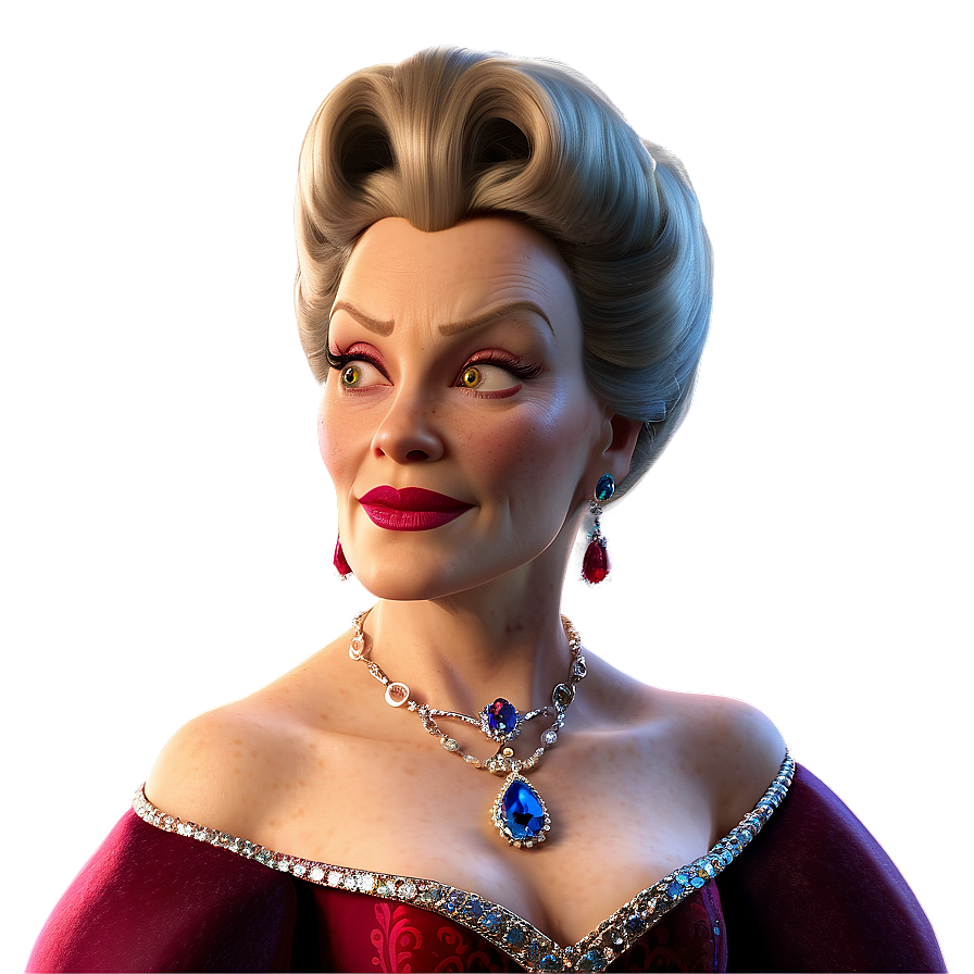 Lady Tremaine Cinderella Villain Png Ceu PNG Image