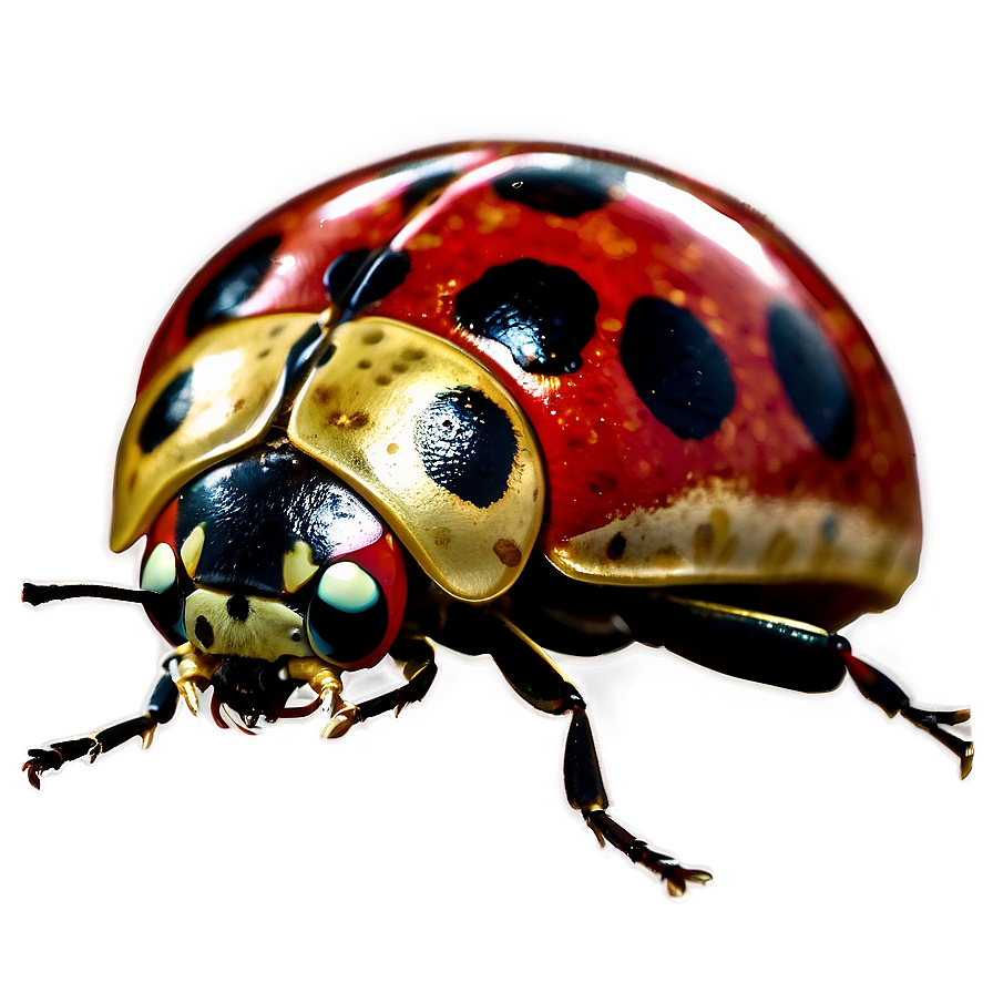 Ladybug Closeup Detail Png 05242024 PNG Image