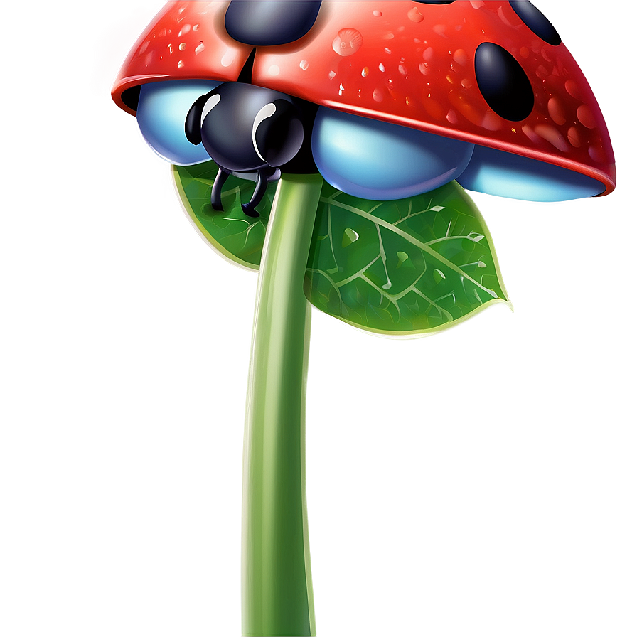 Ladybug In Garden Png Pxb PNG Image