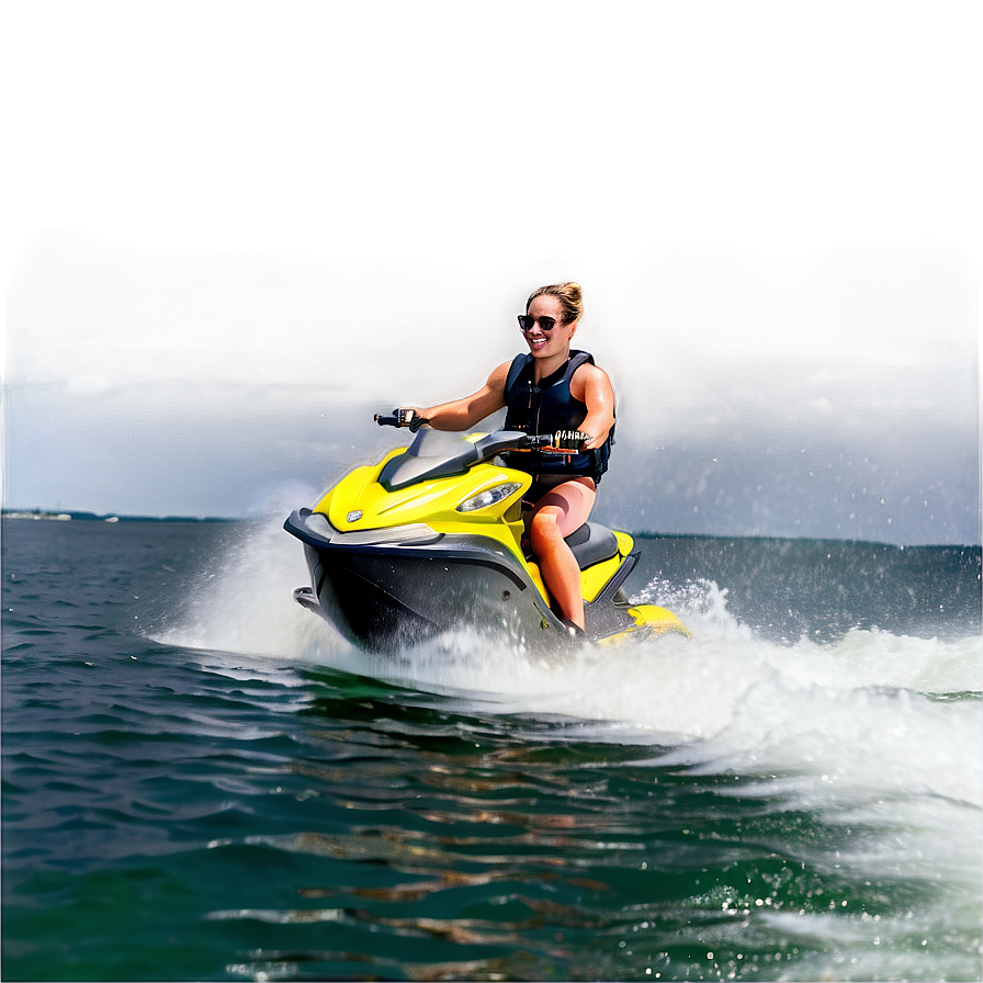 Lake Life Jet Ski Fun Png Evi PNG Image