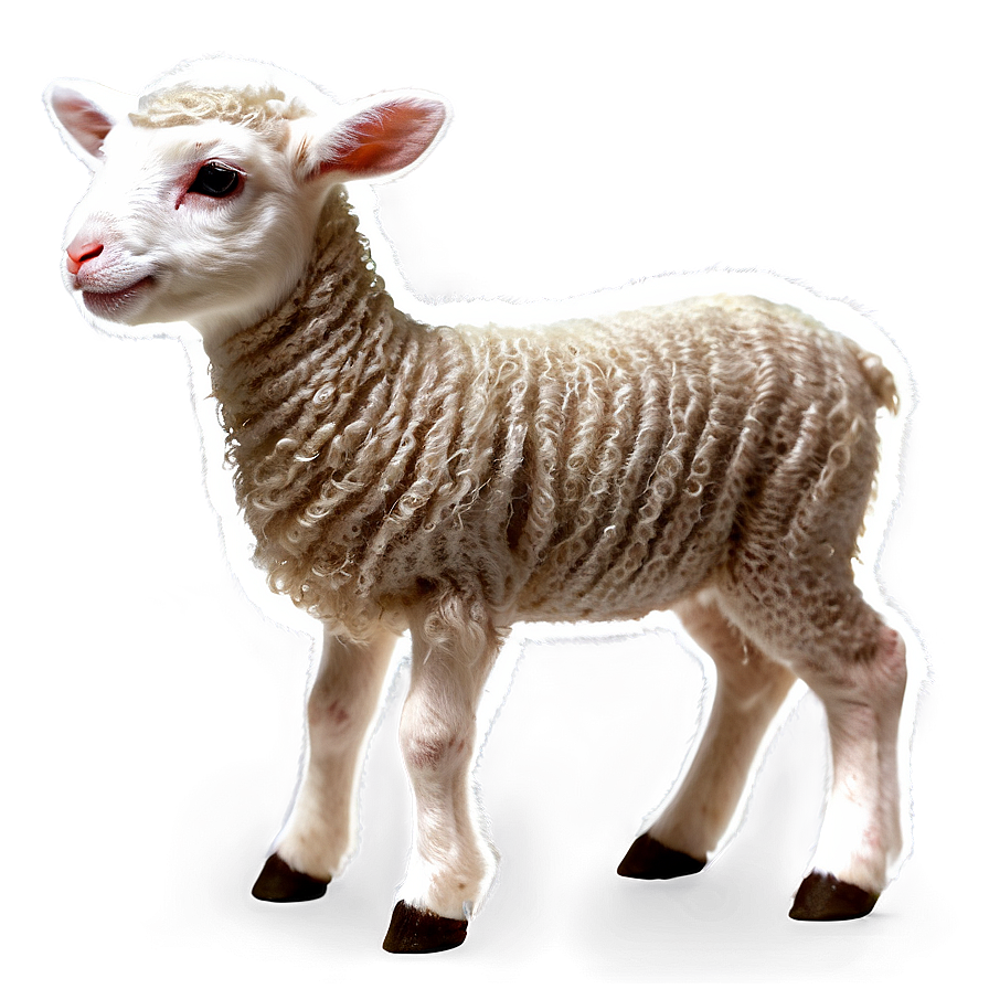 Lamb And Wool Png Won PNG Image