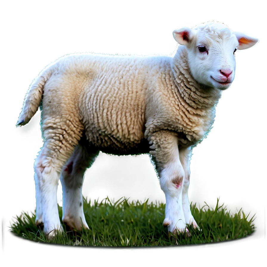 Lamb On Farm Png 38 PNG Image