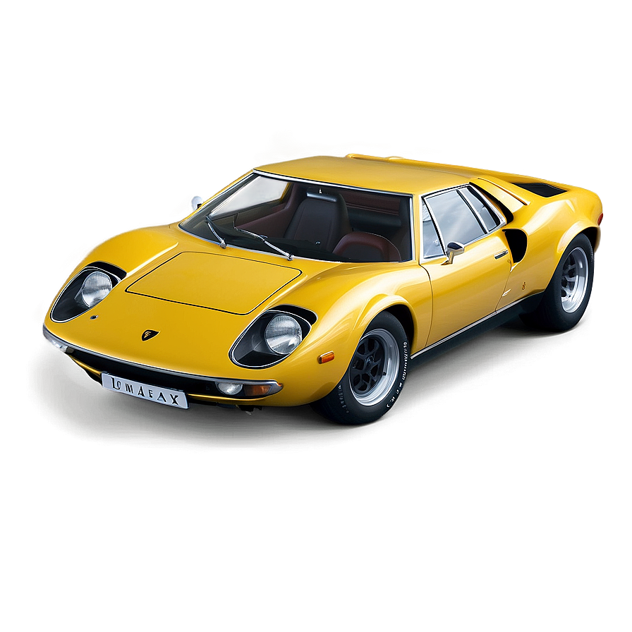 Lamborghini Miura Png 05062024 PNG Image