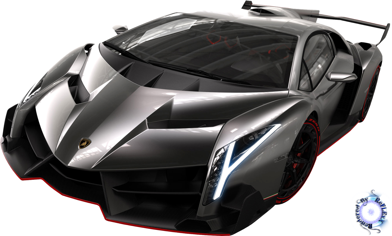 Lamborghini Veneno Sports Car PNG Image