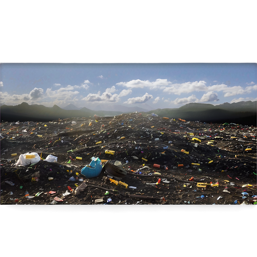 Landfill Pollution Scene Png Xbh79 PNG Image