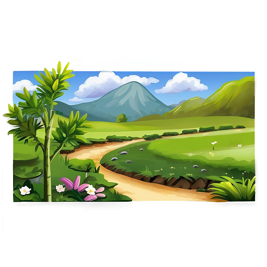 Landscape B PNG Image