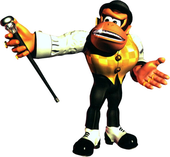 Lanky_ Kong_ Performer_ Pose PNG Image