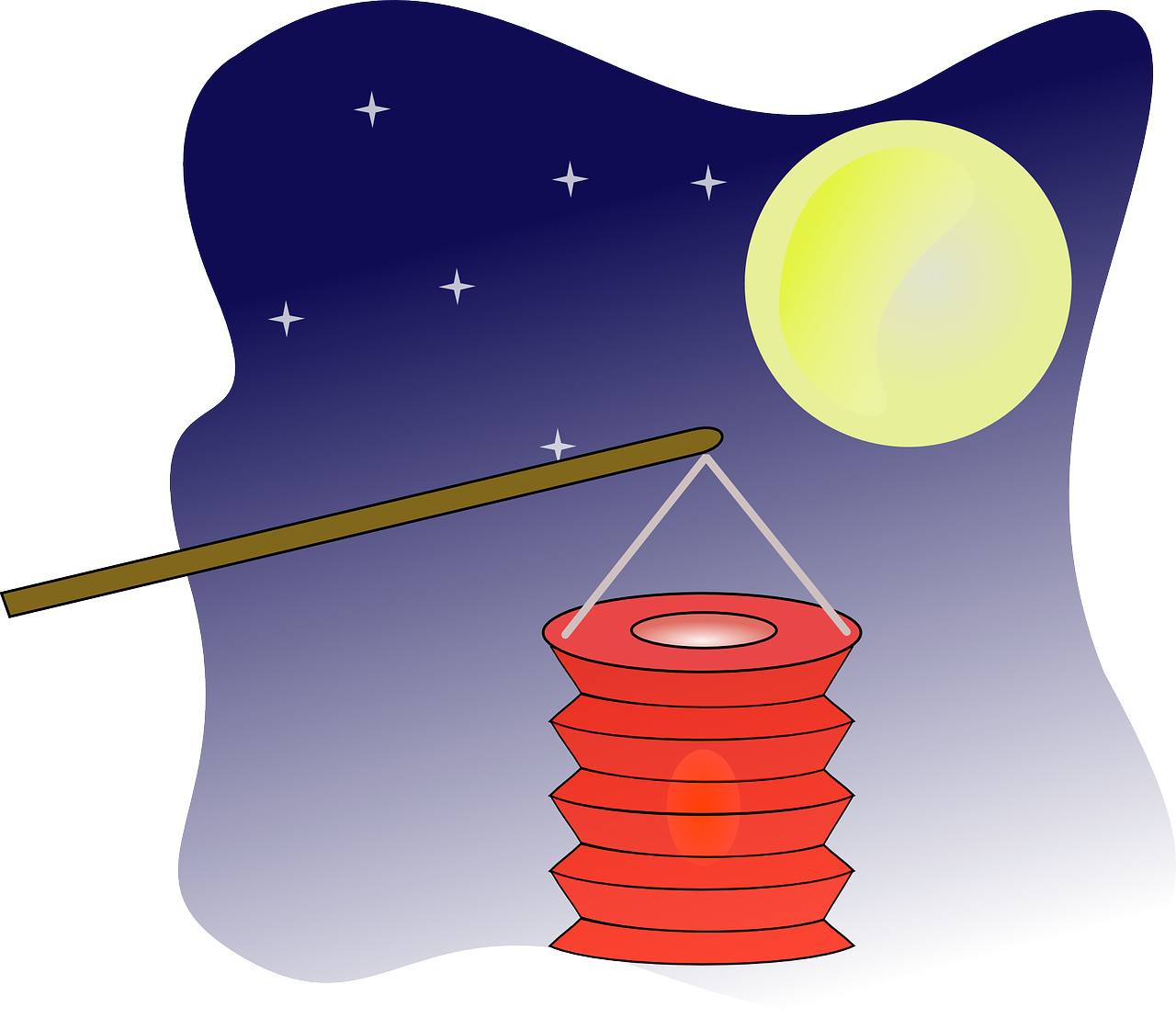 Lantern Festival Night PNG Image