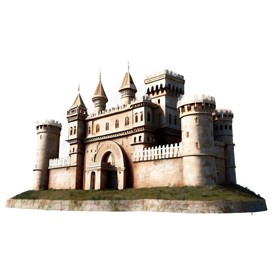 Large Ancient Castle Png Jsc5 PNG Image