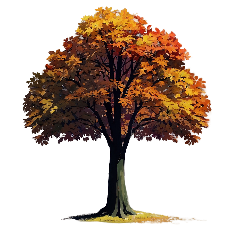 Large Autumn Tree Png Suh PNG Image