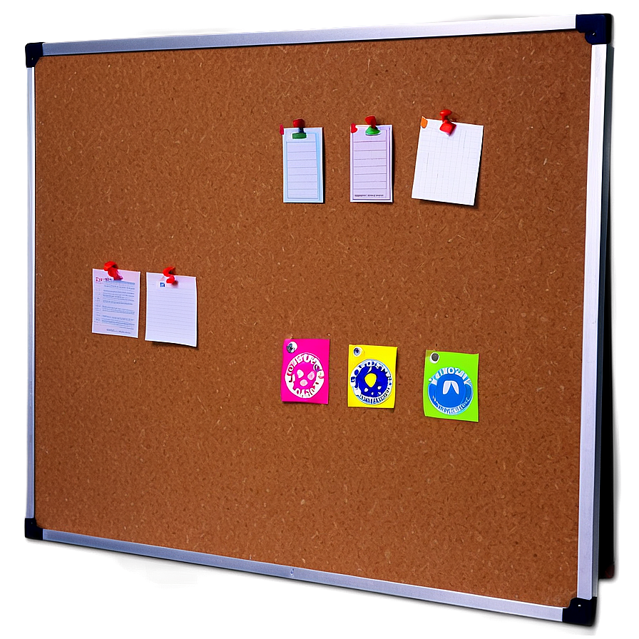 Large Cork Board Displays Png 06202024 PNG Image